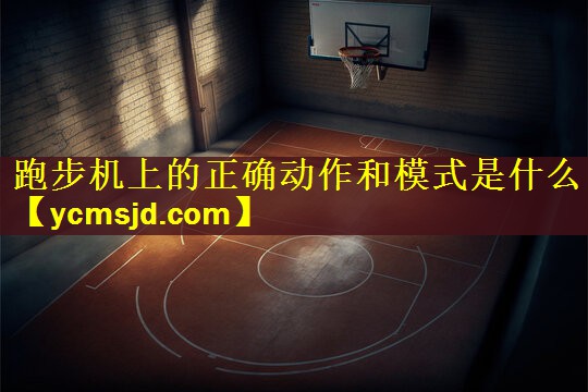 跑步机上的正确动作和模式是什么